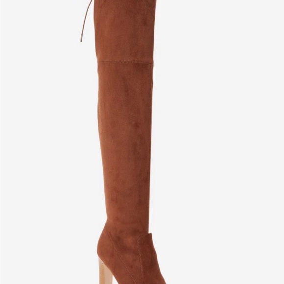 Faux Suede Wide Calf Size 9 - Picture 6 of 7